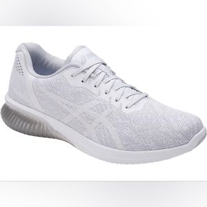 Like New Asics Gel-Kenun White/Glacier Grey Size 9